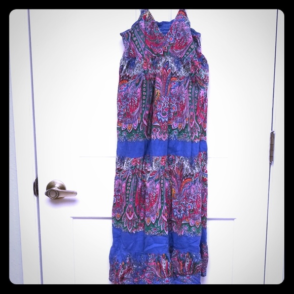 Funky Kids Paiskey Maxi Dress 12 - Picture 1 of 2